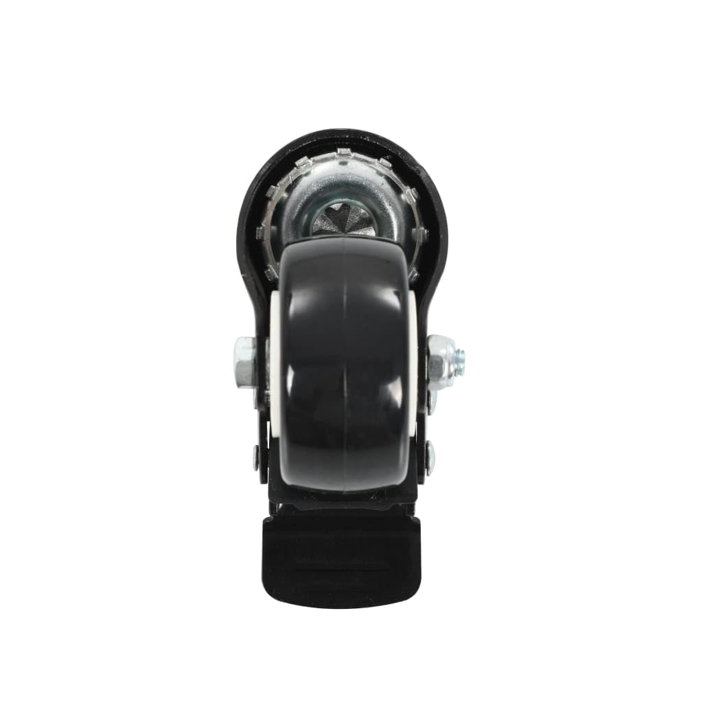 LAPOOH 8 STK. Lenkrollen mit Bremsen 50 mm, Transportrollen, Rollen Werkbank, Lenkrollen Für Möbel, Möbelrollen, Strandkorbrollen, Rollen Für Schirmständer,