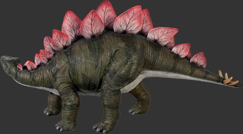 Amazon.co.jp: 全長125cm！小型ステゴザウルス フィギュア
