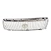CarPartsDepot Front Grille Grill Assembly Chrome Billet Compatible for 2003-2005 Mercury Grand Marquis 3W3Z8200AB FO1200406