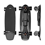 Exway Wave Hub 180Wh Electric Skateboards with Remote, Top Speed of 23 Mph, Quick-Swap Battery, 440 LBS Max Load, IP55 Waterproof, Mini Cruiser for Adults & Teens (HUB)