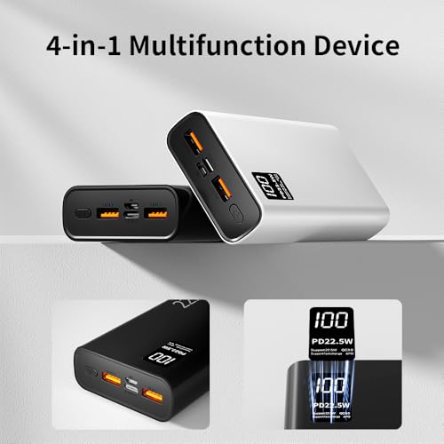 FUNNYPANDA Power Bank 20000mAh con USB-C 22.5W miniatura 3