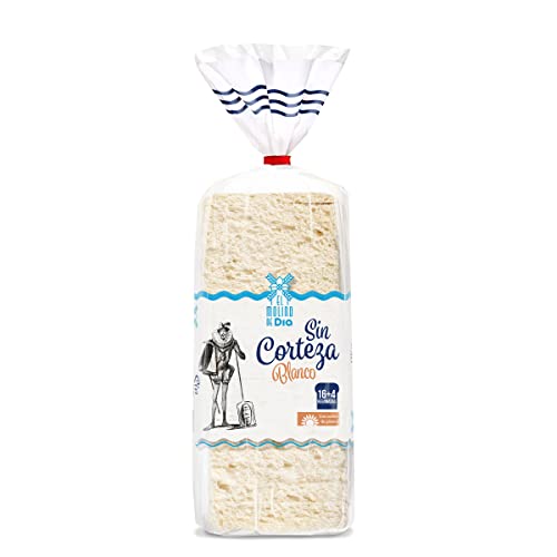 EL MOLINO DE DIA pan de molde blanco sin corteza bolsa 450 gr