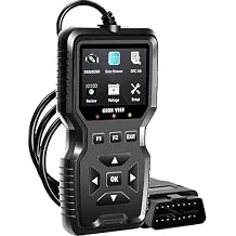 OBD2 Scanner Diagnostic Tool for Car and Truck - Car Engine Code Reader, Full OBD2 Features, Reset, Modes 6 & 8, O2 Sensor, 1996+ OBDII/EOBD Vehicles Compatible