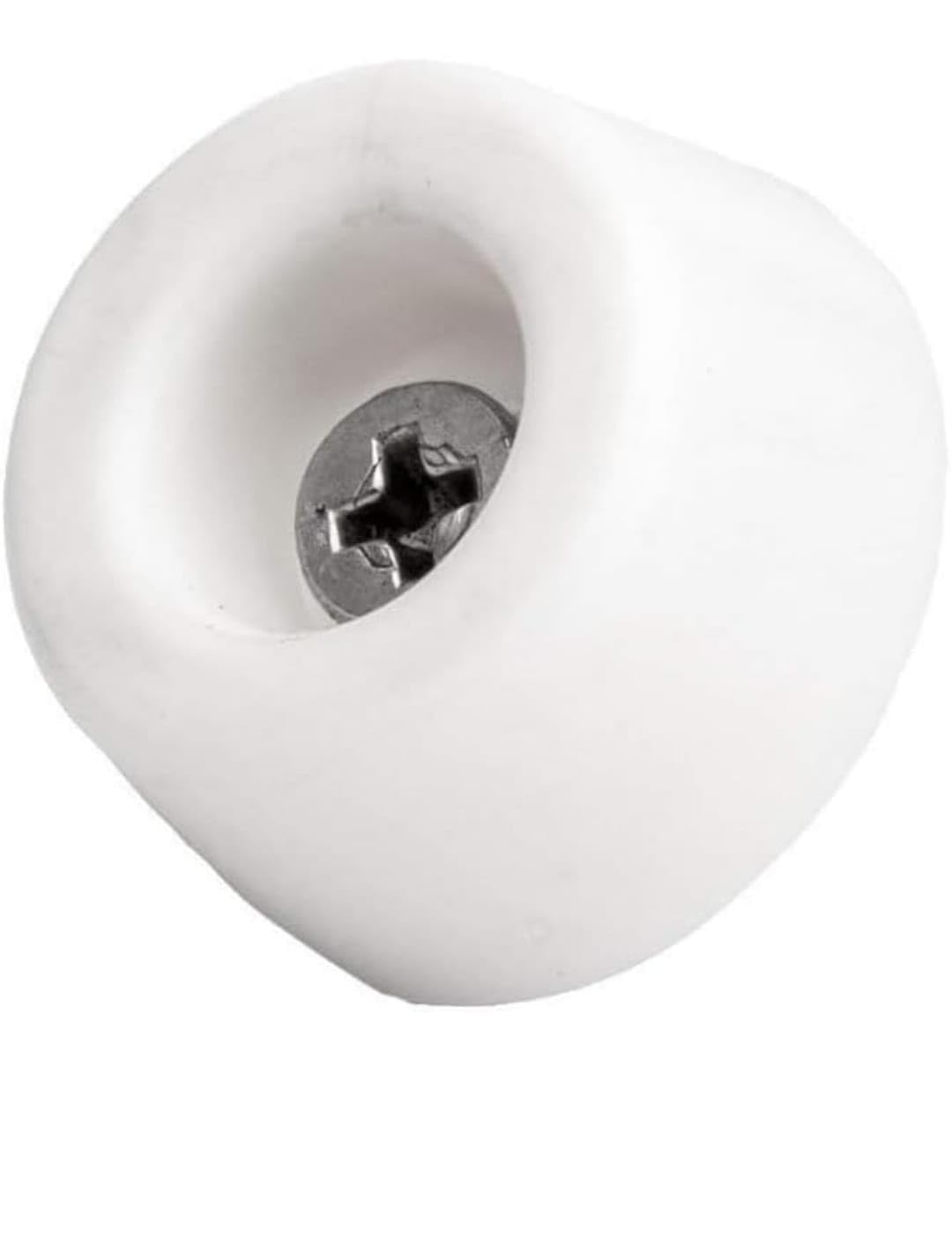 Infinite tech Round Heavy Duty Nylon Bush with Screw for Furniture Chair Table Leg Feet Floor Protectors Noise Insulation (Pack of 12) White-image-35