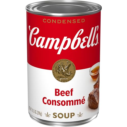 Campbell's Condensed Beef Consomme Soup, 10.5 oz Can