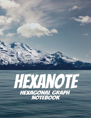 HEXANOTE - Chemistry Formula Notebook: 160 Pages of Hexagonal Graph Paper for Chemical Structures, Equations, and Reactions | 8.5 x 11 Inches | ... Teachers, and Professionals: Perfect for gift