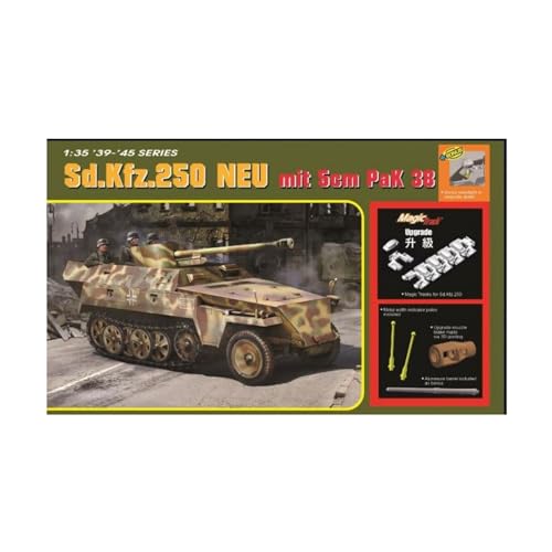 Dragon 1/35 SD.KFZ.250 avec PAK 38 réplique de collection haute précision