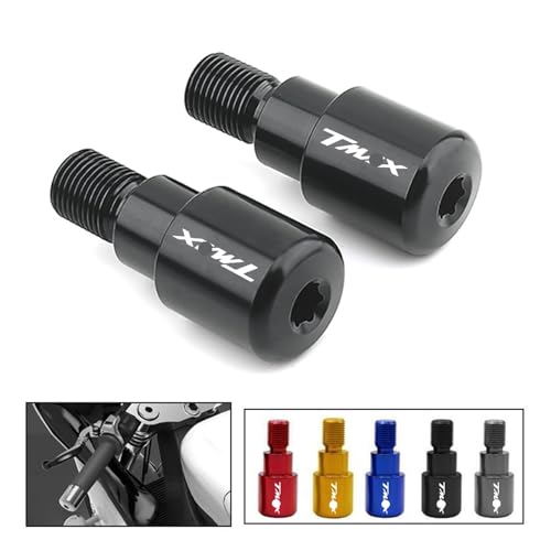 Contrapesos manillar TMAX para solucionar vibraciones en puños y proteger ante caidas 5