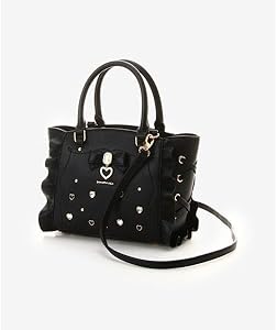 Amazon | サイドレースアップリボンビジューミニフラッター | Samantha