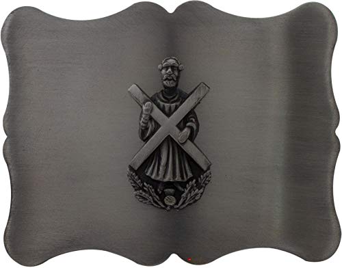 Hebilla de cinturón para falda escocesa que no se oxida con acabado antiguo