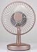 Ventilatore da scrivania USB Ventilatore da scrivania USB da 6 pollici, Ventilatore da tavolo per condizionatore d'aria con inclinazione regolabile di 120°, Mini ventola di raffreddamento con 2 veloc
