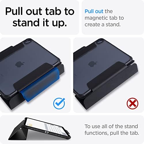 Spigen Ultra Hybrid Pro Designed for iPad Mini 6 Case (2021)- Black