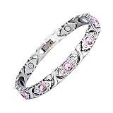 EUKK Germanium Lymph Detox Bracelet, Magnetic Lymph Detox Bracelet, Magnetic Therapeutic Slimming Br