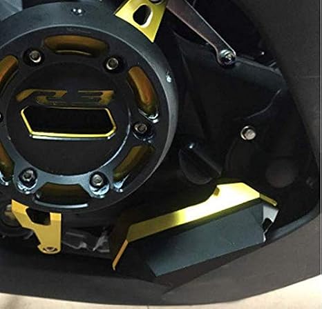 Motorcycle Engine Slider Cover Protector Engine Cover Case Slider Set Protector Guard Cover Frame Set Compatible with Yamaha YZF R25 2013-2018, YZF R3 MT25 MT03 2015-2018