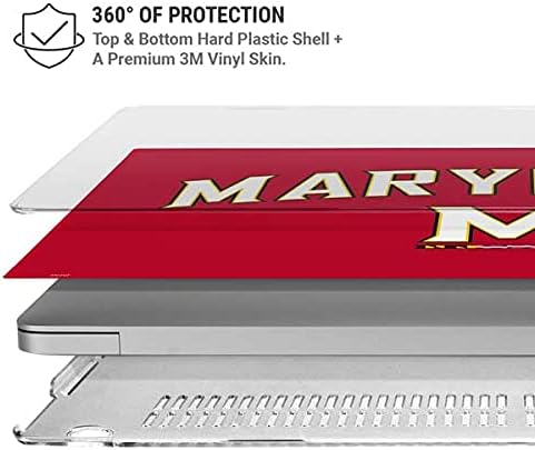 Skinit Case + Skin Compatible with MacBook Air 13in (2020) - Officially Licensed University of Maryland Design