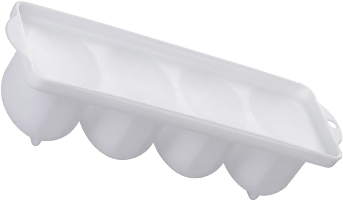 TIDTALEO Pickled Egg Storage Box White Leak-proof Egg Holder Container Reusable Food Storage Organizer for Kitchen and Fridge