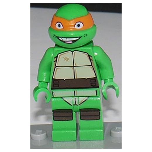LEGO TMNT - MICHELANGELO V1 Minifigure - Teenage Mutant Ninja Turtles