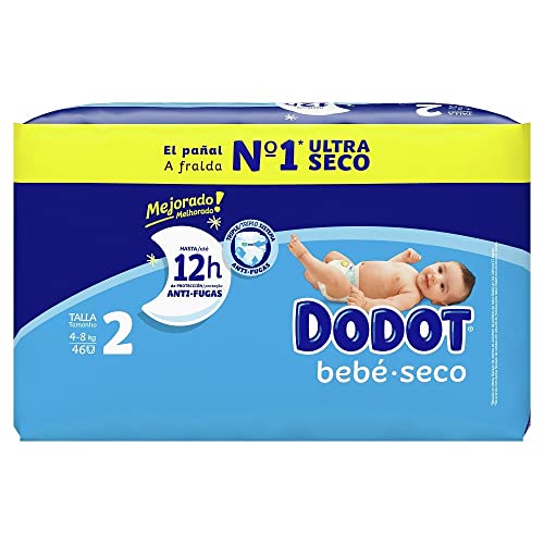 Dodot - Etapas Talla 2 46 Pañales - 1 Unidad