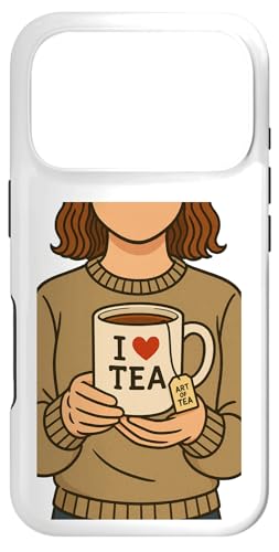 I Love Tea ArtASn̗ǂ̃CXg X}zP[X iPhone 17 Pro p