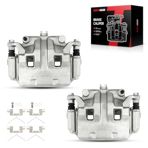Torchbeam Front Brake Calipers Set for Nissan 2005-2007 Pathfinder, Front Left and Front Right Calipers Replace # 19B3122A+19B3123A