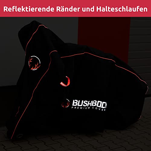Bâche de protection moto imperméable XXL BUSHBOCK housse ripstop extérieur - 5