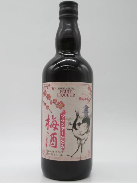 Amazon.co.jp: マツイ 倉吉蒸留所 ブランデー仕込み梅酒 14度 700ml
