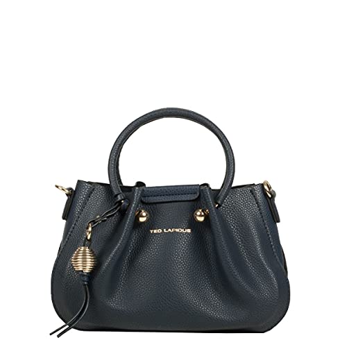 Sac bourse bleu marine Gretel Ted Lapidus pour femme moderne
