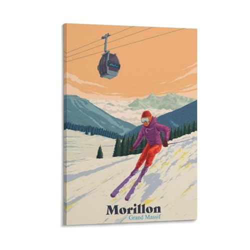 Morillon poster sur toile haut de gamme pour décoration murale raffinée