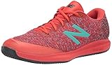 New Balance Men's 996 V4 Clay Court Tennis Shoe, Ghost Pepper/Black Spruce, 8.5