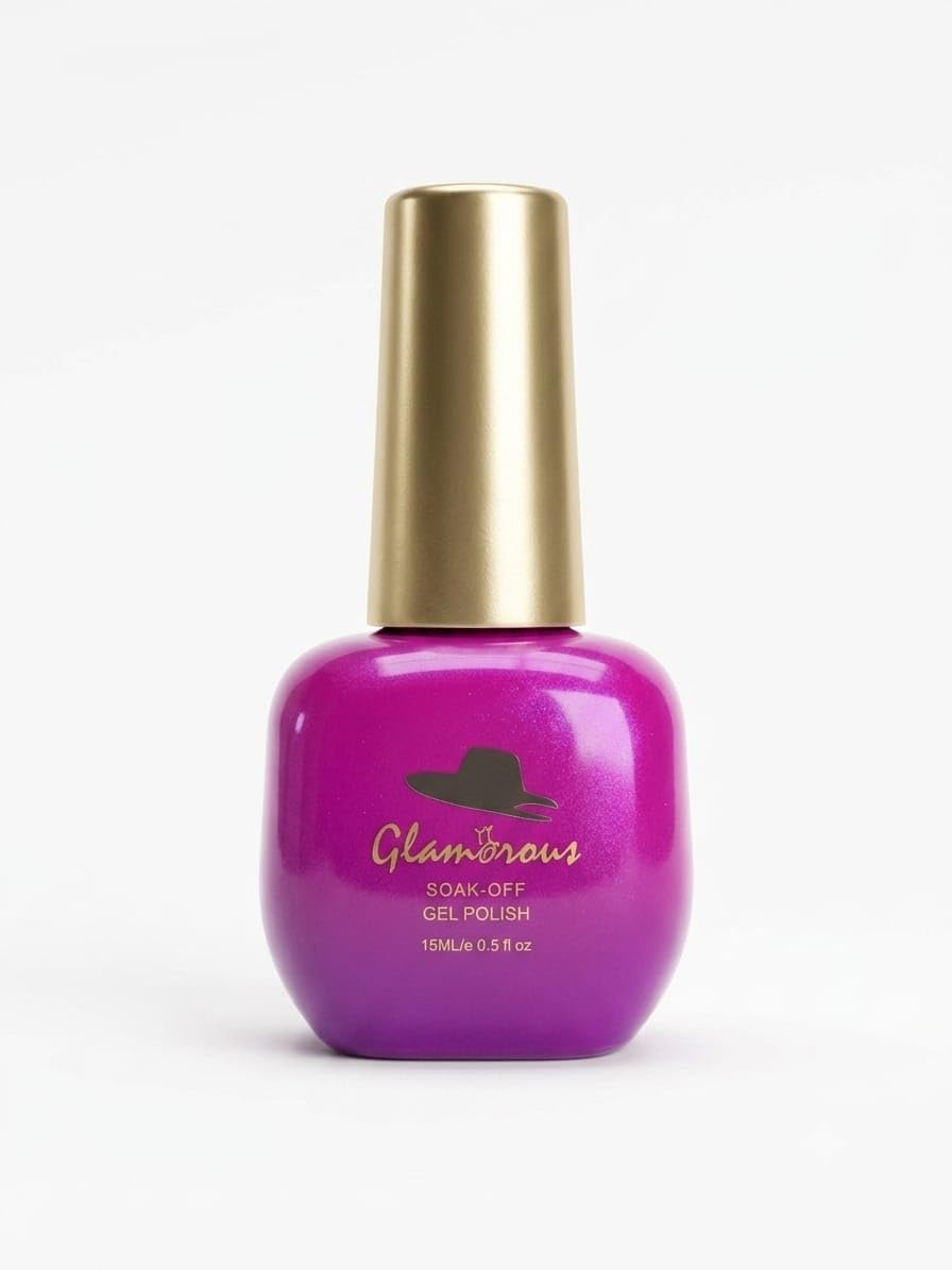 Glamorous Glow Top Coat 15ml, High Shine Nail Sealer with Glow in the Dark Effect, UV LED Soak Off Formula, Protective Finish for Gel Polish, Salon & DIY-image-37
