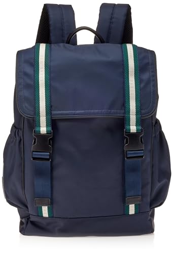 Ted Baker London Matew Twill Retro Sport Rucksack, Marineblau, Marineblau