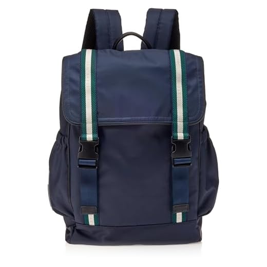 Ted Baker London Matew Twill Retro Sport Rucksack, Marineblau, Marineblau