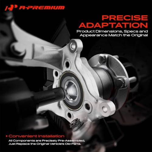 A-Premium Front Left Steering Knuckle & Wheel Bearing Hub Assembly by A-premium - Used condition - Image 8