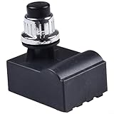 LatoYard BBQ Gasgrill-Zünder mit 3/4/5/6 Auslass-Druckknopf-Generator für Gaskochen im Freien, AA-Batteriebetrieben, Kunststoffkonstruktion, schwarz (6)