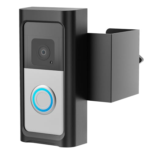 Anti-Theft Mount No Drill Compatible with Video Doorbell,Holder Bracket for Houses Apartments Door for Battery Doorbell (2024),Battery Doorbell Plus/Pro,Video Doorbell 4/3/3Plus/ 2020 Release