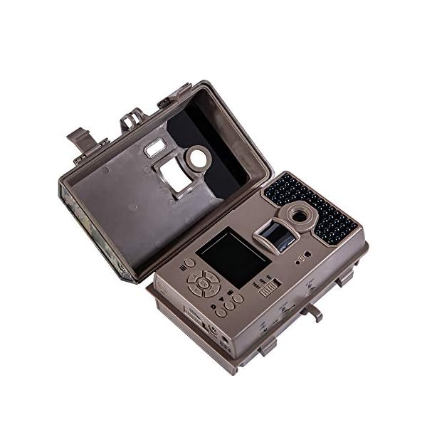 LXYDD 12MP 1080P HD Wildkamera Fotofalle 0,6s Schnelle Trigger Geschwindigkeit,Wildkamera Nachtsichtkamera mit… – Bild 7