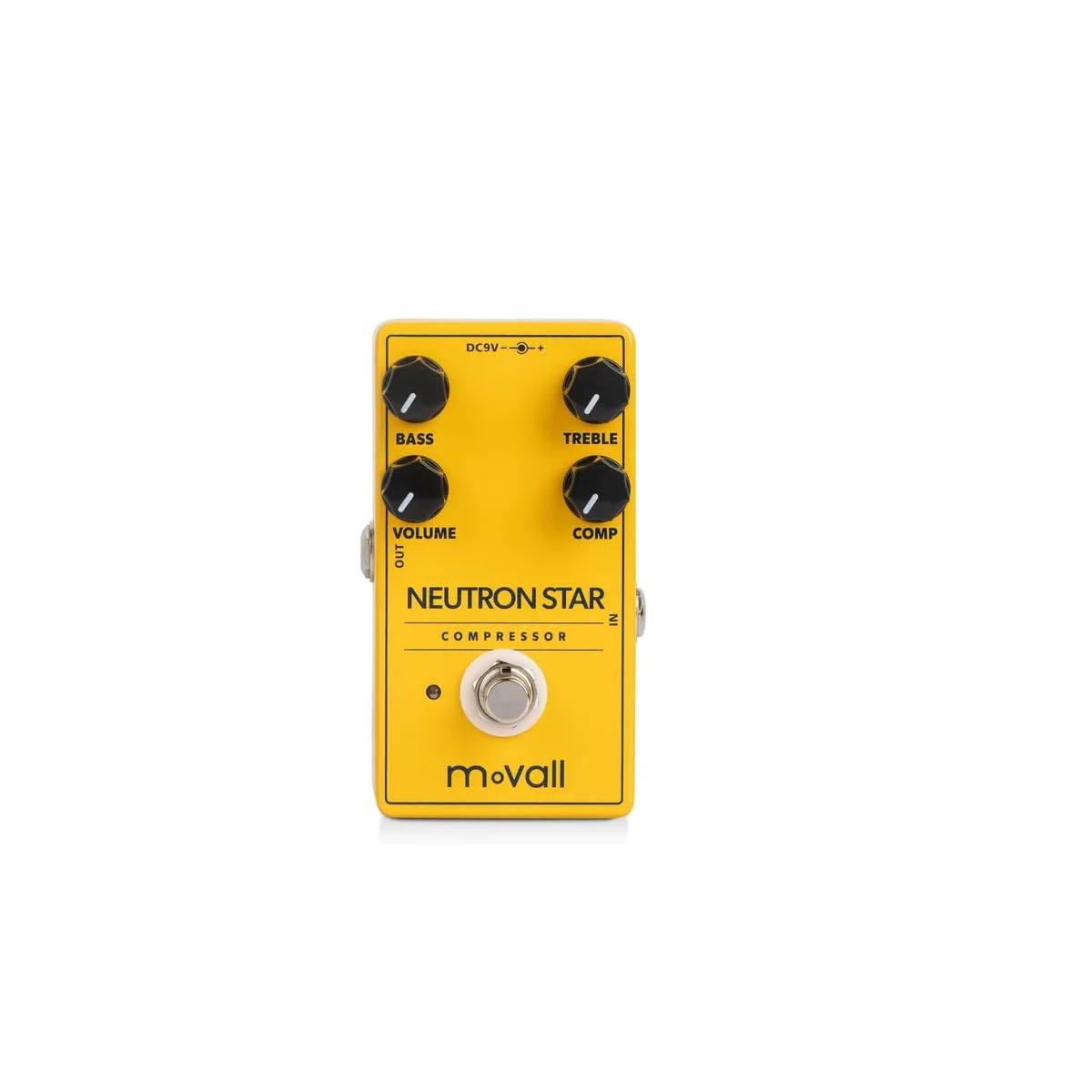 Movall MP-109 Neutron Star Compressor Guitar Pedal - Precision Compressor, Compact, True Bypass