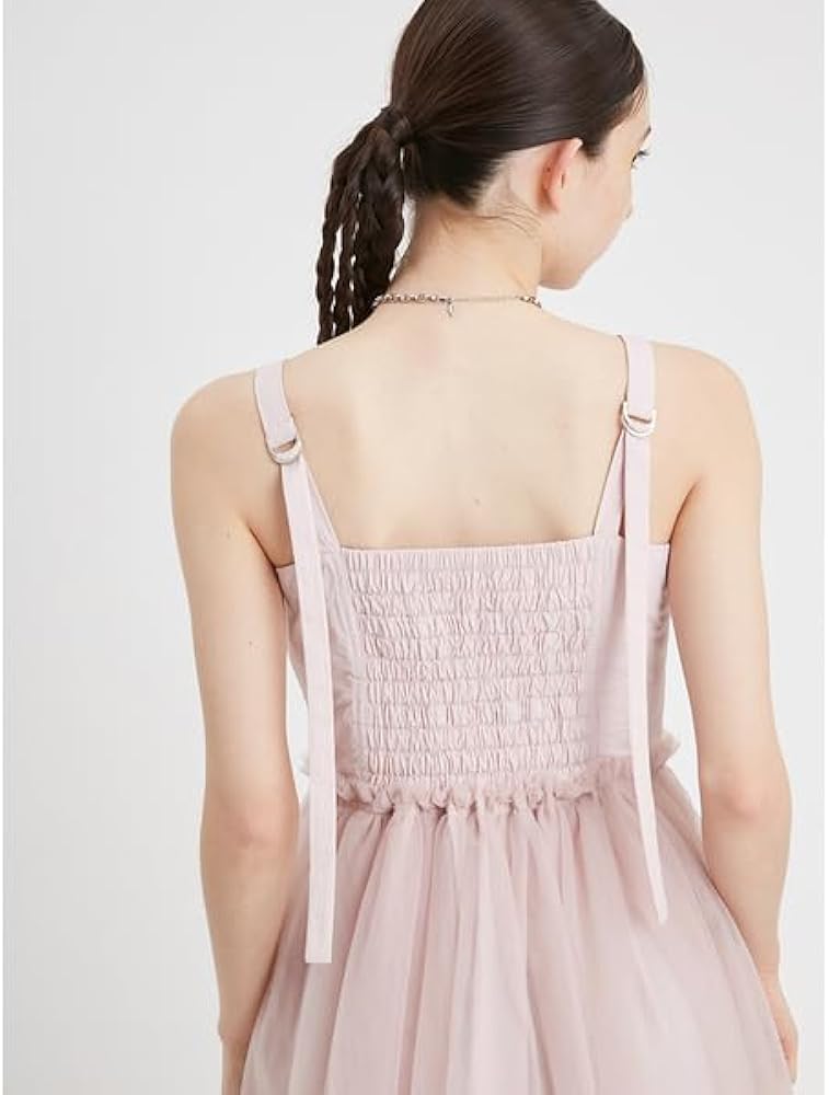 Amazon.co.jp: [ファーファー] コルセットディテールチュール  