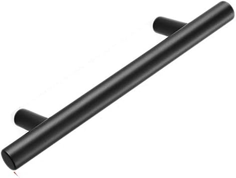 Xianglaa-Rustic Cabinet Handles, 2"  24" Stainless Steel Handles,Kitchen Door T Bar Pull, Straight Handle Knobs, Cabinet Pull Diameter 10mm, Hardware Color 128mm 8 inch
