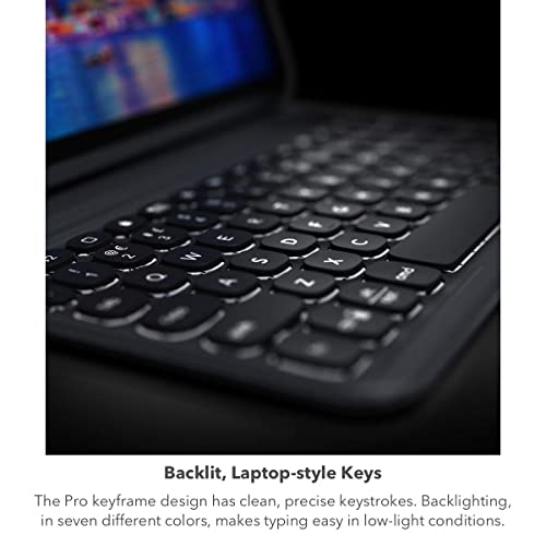 Zagg Pro Keys Detachable Case And Wireless Keyboard For Apple Ipad Air 10.9, Multi-Device Bluetooth Pairing, Backlit Laptop-Style Keys, Apple Pencil Holder, 6.6Ft Drop Protection, Not 10Th Gen Compat #TOP2