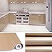 Produktbild KINLO möbelfolie Braun 2 Stk. 60x500cm (6) aus hochwertigem PVC tapeten küche klebefolie küchenschränke Wasserfest aufkleber für schrank selbstklebende folie Küchenschrank MIT GLITZER