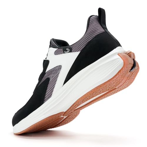 Image of Men's Hands Free Shoes - Slip-On Sneakers with Innovative Design No-Tie Laces No-Bend Convenience Walking Shoes for Men