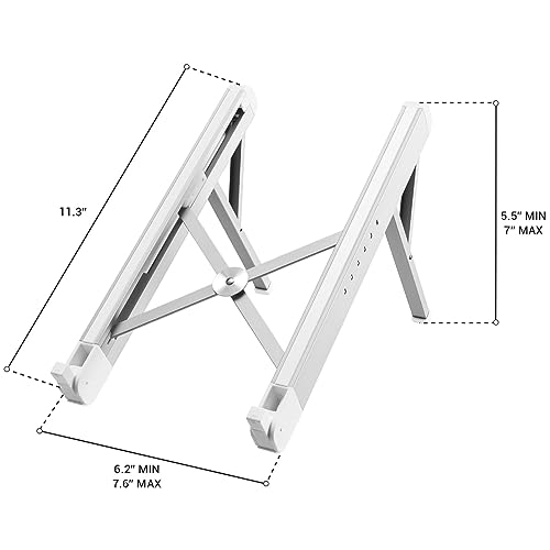 Soporte portátil ajustable Desky ultraligero para laptops 11"–17" miniatura 7