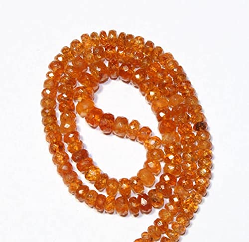 Spessartite Garnet perles précieuses pour fabriquer un cadeau unique