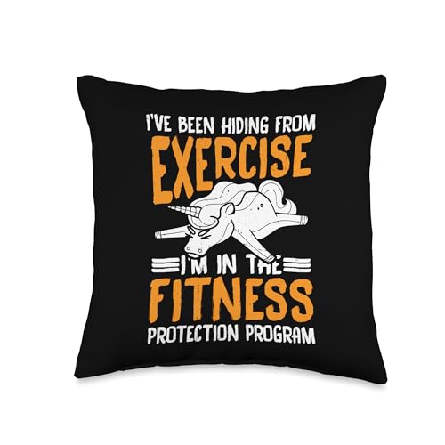 I'm In The Fitness Protection Program - Throw Pillow