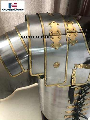 image for Roman Armor Lorica SEGMENTATA - Brass by NauticalMart Steel Body Armor