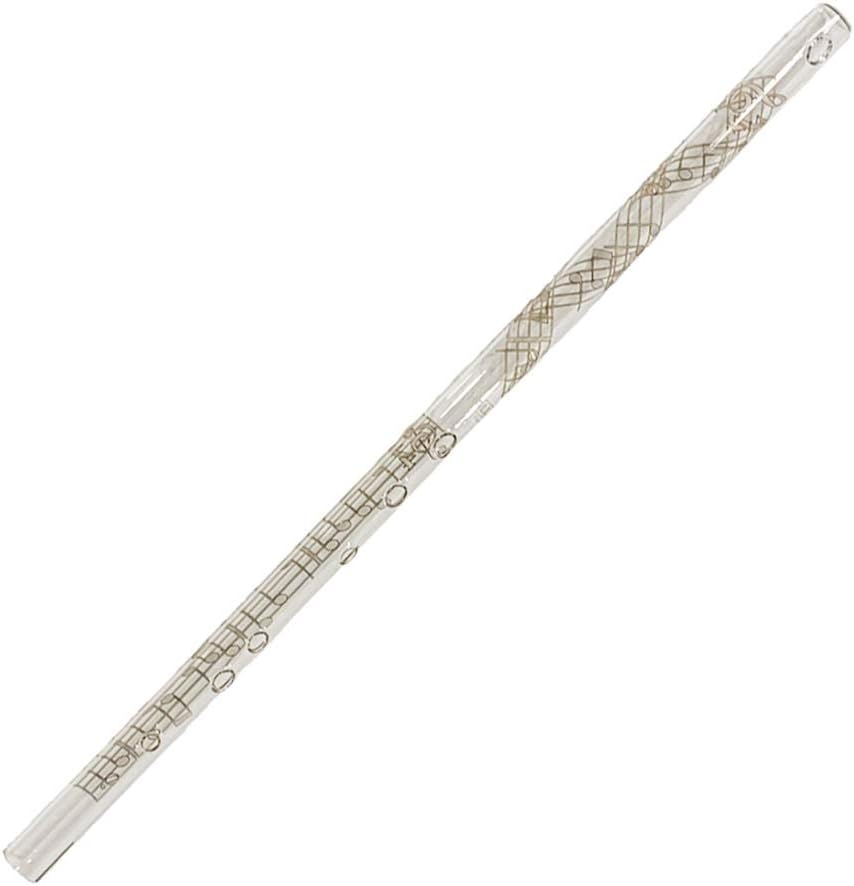 Hall Crystal Flute 22207 - Offset Glass Flute in D - Melody
