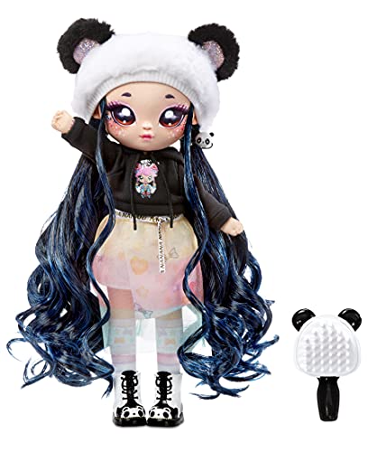 Na! Na! Na! Surprise Family Soft Doll Set With 2 Fashion Dolls And 1 Pet – Panda , Features 12 Accessories, Long Hair Dolls In Removable Fashions And Accessories With Adorable Plush Pet Panda #TOP1