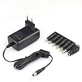 Dank der sieben abnehmbaren Gleichstrom-Ausgangsstecker passt es für 95 % 12V der Gleichstrom/Wechselstrom-Geräte für den Anschluss vieler elektrische Kleinverbraucher wie LED Strips Lights, CCTV-Kamera, Radios, MP3-Players, Mini-TVs, CD-Player oder, Babyphone, Spielzeuge, Lampen, Lichterketten, Radios, Smart Phones, Waagen, Tablets, Router, Babyphone, Lacie Lacinema Classic, Classic Hd, Classic Hd Bridge, Mini Hd, Mini Hd Bridge, Akku-Ladegeräte, Crosstrainer, PEAQ PNB S131,Mini Hd Connect uvm.