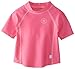 i play. Baby Short Sleeve Rashguard Shirt, Hot Pink, 12 Months